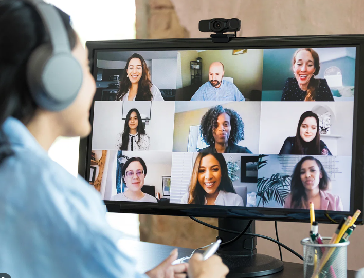 Brad teaching a live online personal finance class